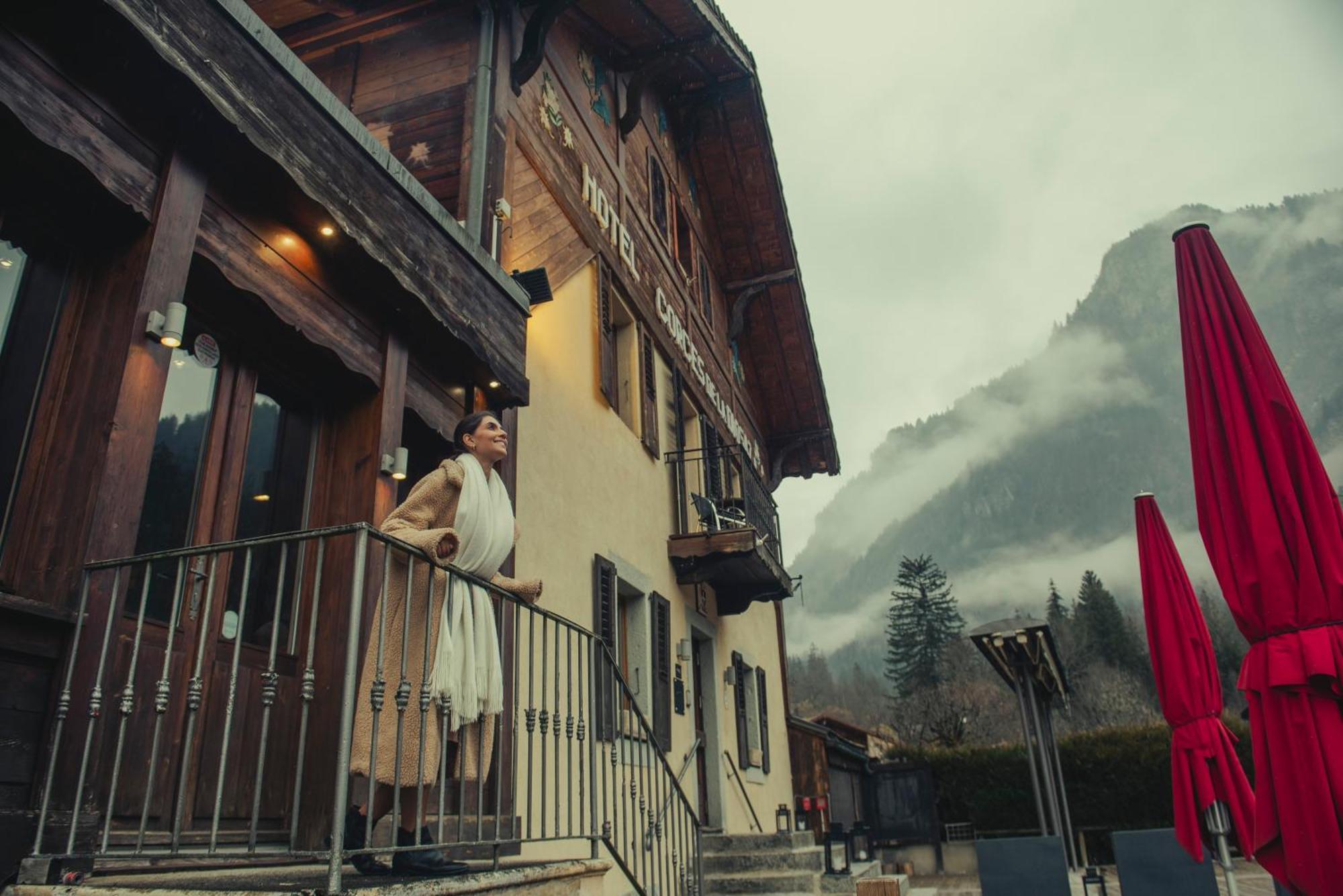 Auberge Des Gorges Servoz Exterior photo